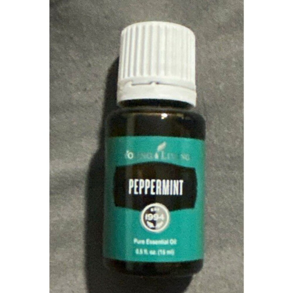 Young Living Peppermint Essential Oil, 15 mL (0.5 fl oz) Bottle-BRAND NEW